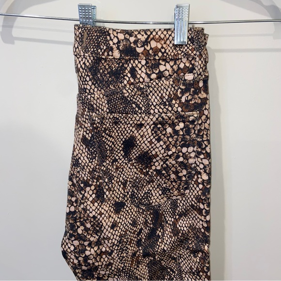 Free People Snake Skin Jeans - Picture 1 of 4